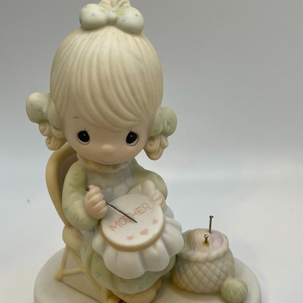 precious moments” Mother Sew Dear”